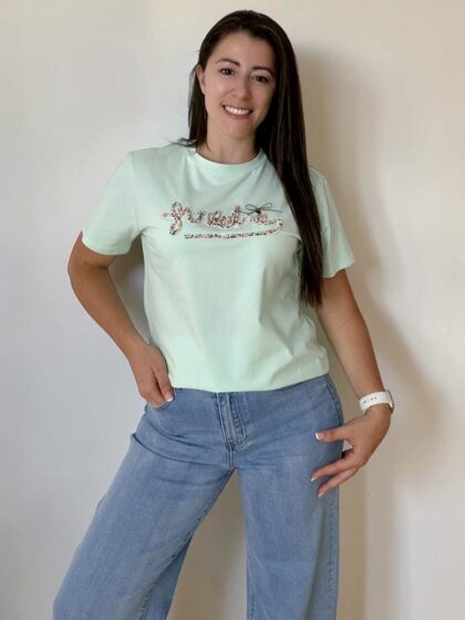 T-Shirt Mint Glow