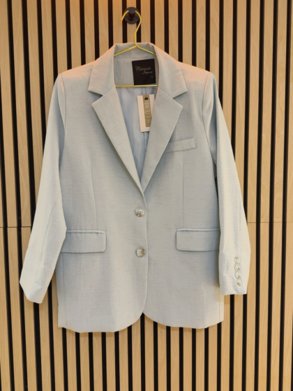 Babyblauer Oversize-Blazer