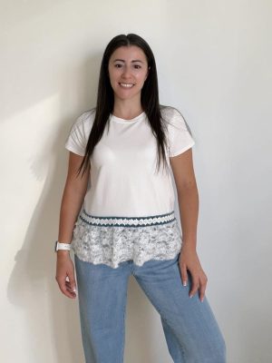 T-Shirt Romantica Damenmode Goldbuegel